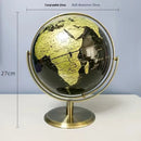 retro world globe english educational decoration for children and office