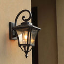 Waterproof retro outdoor wall light