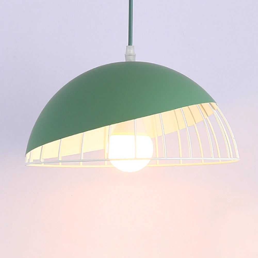 Modern creative macaron style chandelier for restaurant - vue 9 sur 10
