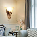 Nordic resin wall light with retro European style