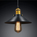 Modern LED metal chandelier with vintage suspension