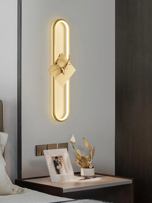 Nordic LED wall light modern design for indoor decoration - vue 3 sur 16