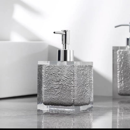 hand sanitizer dispenser resin refillable portable soap lotion - vue 4 sur 16