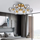 Modern glass ball chandelier for elegant lighting