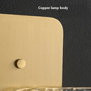 Designer copper LED wall light for modern decorative lighting
