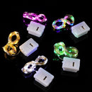 Set of 10 battery-operated string lights for all occasions
