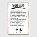 retro metal sign for fun wall decor