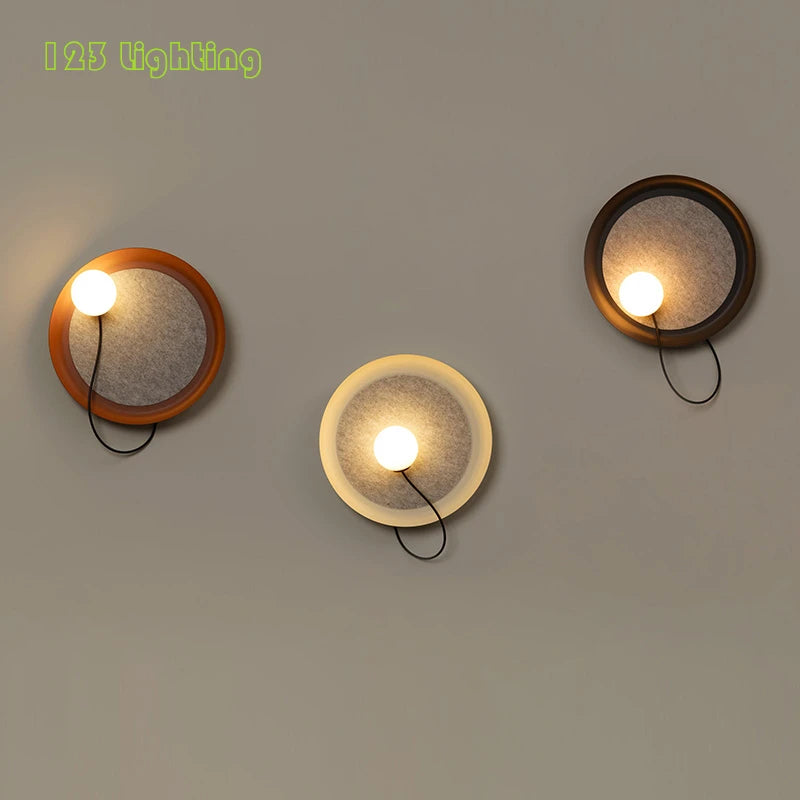 Modern LED wall light creative mobile metal design