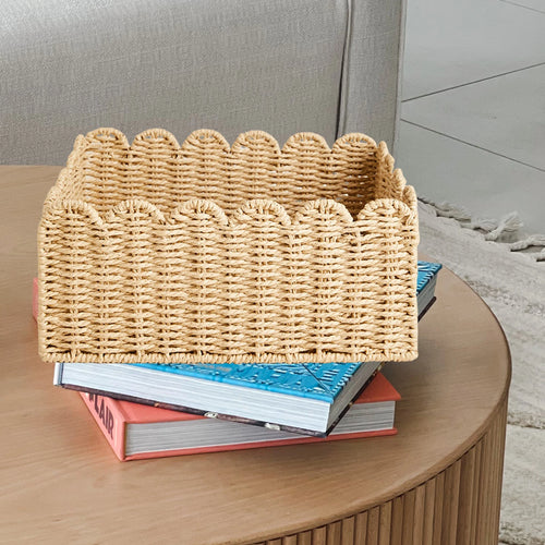lightweight storage basket for clothes, fruits and snacks - vue 4 sur 7