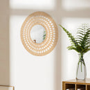 European style luxury circular wall decorative mirror