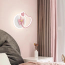 Cute bedside lamp for princess bedroom with pink bow