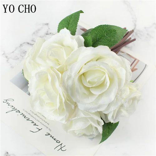 Set of 5 artificial peonies for weddings and interior decor - vue 14 sur 18
