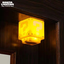 super question mark led wall light for e-sports decoration