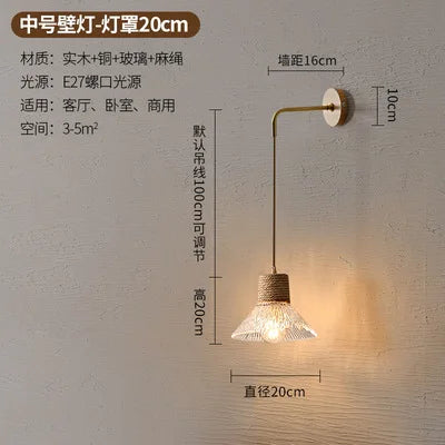 Nordic Japanese three-head creative design indoor pendant light - vue 12 sur 13