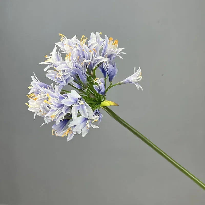 Set of 2 silk flowers for modern interior decoration - vue 8 sur 9