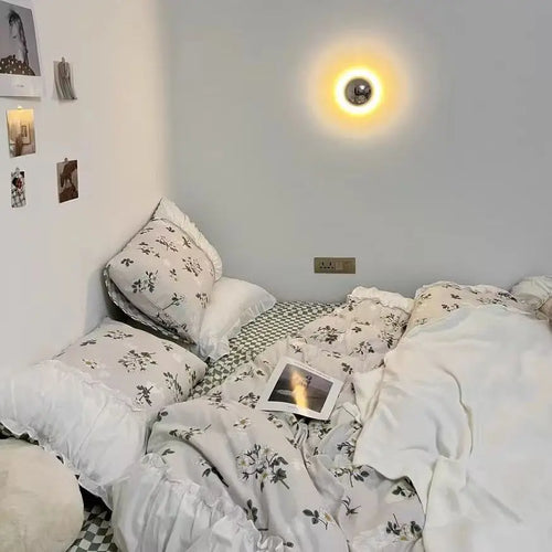 Modern indoor LED decorative wall light - vue 5 sur 9