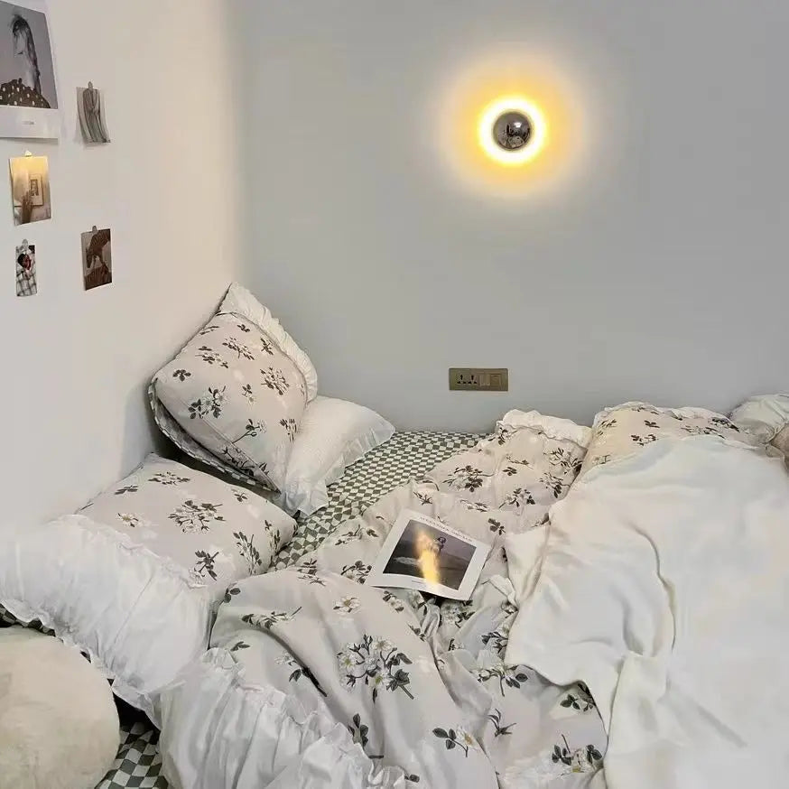 Modern indoor LED decorative wall light - vue 4 sur 9