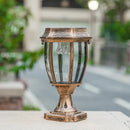 Modern waterproof solar table lamp for outdoor lighting