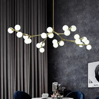 Modern glass chandelier for your interior decor