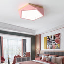 Simple modern geometric LED ceiling lights for lighting
