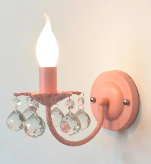Korean style crystal wall light for decorative lighting - vue 12 sur 16