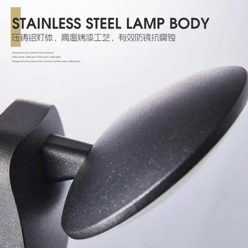 Modern waterproof outdoor LED wall light - vue 7 sur 7
