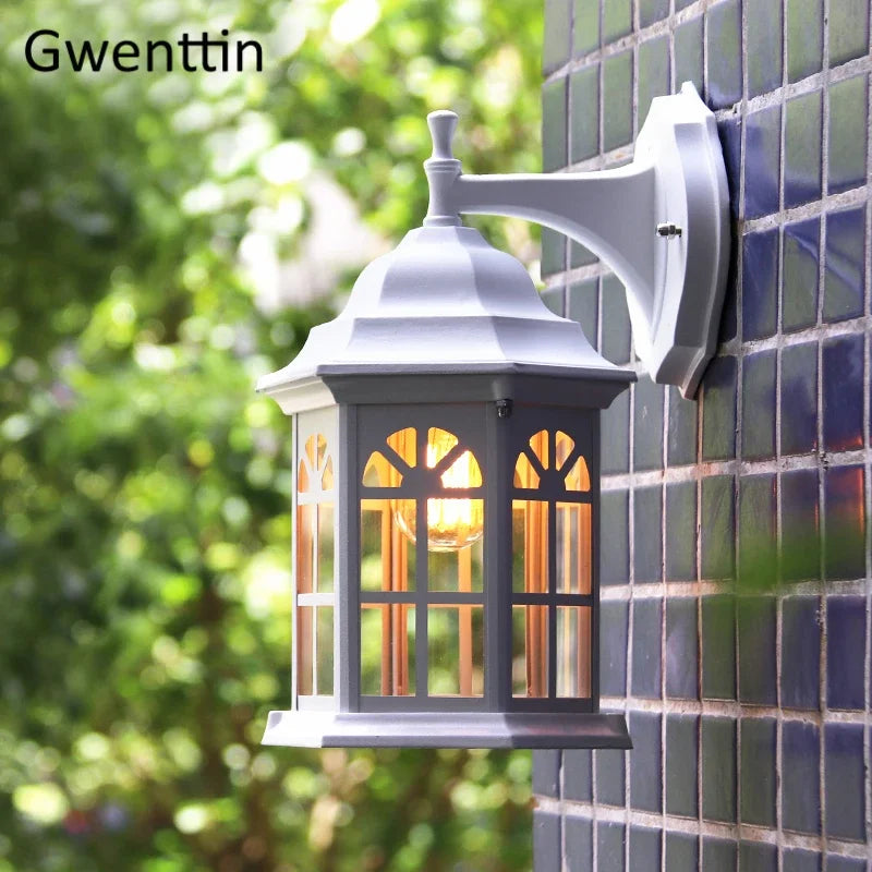 Modern wall light for indoor and outdoor decoration - vue 3 sur 8