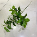 Set of 6 artificial silk osmanthus plants for commercial decoration