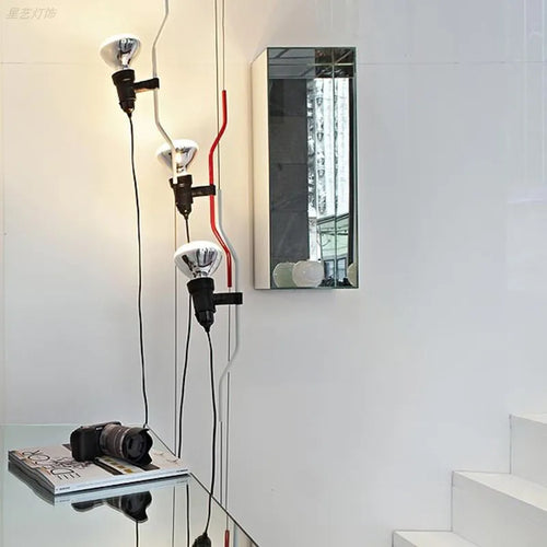 Adjustable metal floor lamp art deco style for modern interiors - vue 3 sur 15