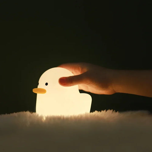 Silicone duck night light USB Christmas gift for children - vue 6 sur 6