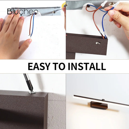 Led wall light for decorative mirror lighting - vue 6 sur 7