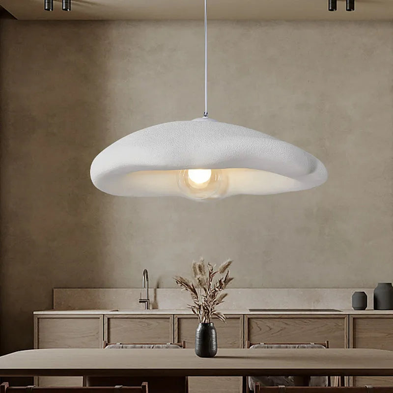 Japanese wabi-sabi LED chandelier