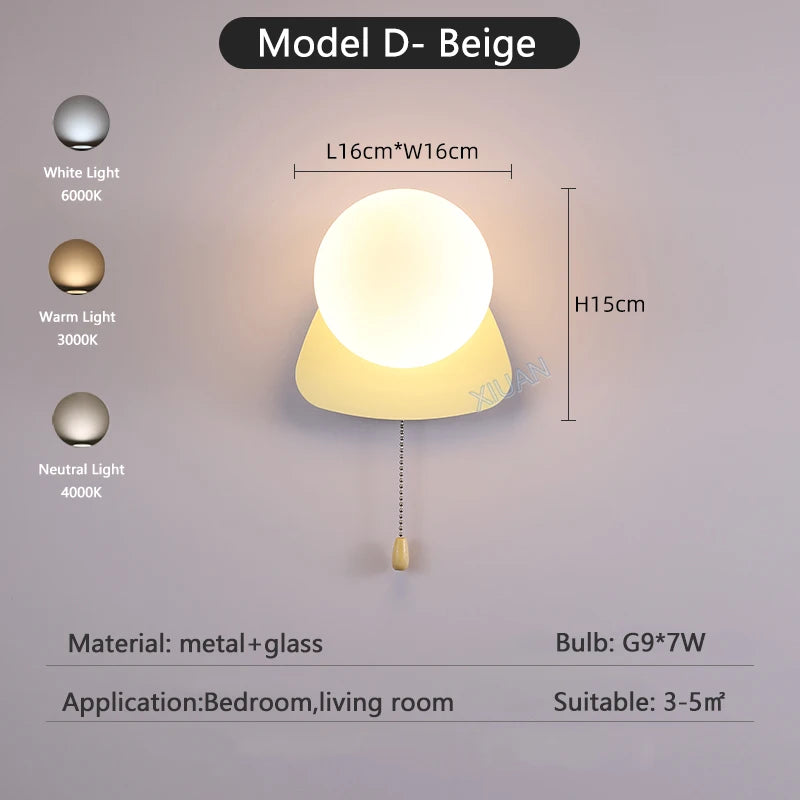 Colourful nordic wall lights - vue 23 sur 23