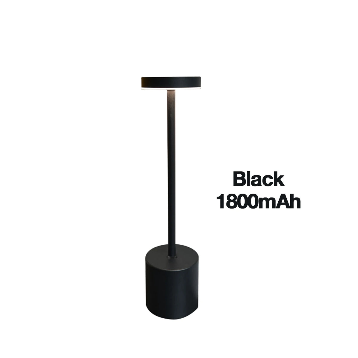 Touch Sensor Desktop Night Light USB Charging Wireless Reading Lamp Creative Ambient Light for Bedroom,Living Room,Restaurant - vue 10 sur 11