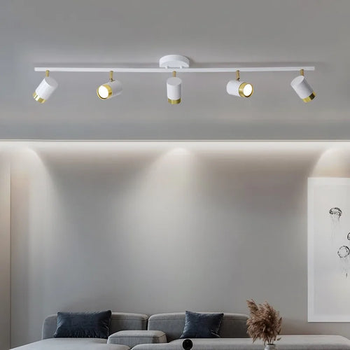 Modern LED chandelier for clothing store and living room - vue 5 sur 18