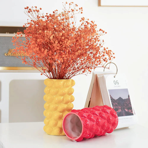 vase méditerranéen en céramique pour décoration intérieure et table - vue 2 sur 8