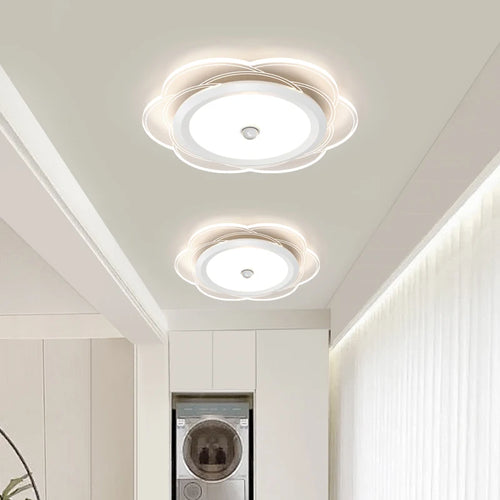 Modern ceiling lights with infrared motion sensor - vue 5 sur 9
