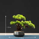 Artificial bonsai tree for indoor decoration and landscaping