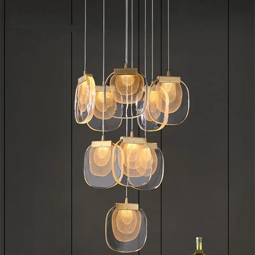 luxury Nordic design pendant light for modern interior decoration - vue 2 sur 8