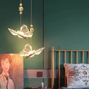 Creative butterfly chandelier light for children's room
