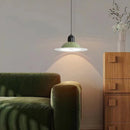Metal LED pendant light with adjustable lighting