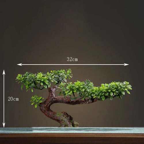 Chinese style artificial bonsai tree for indoor and outdoor decor - vue 19 sur 22