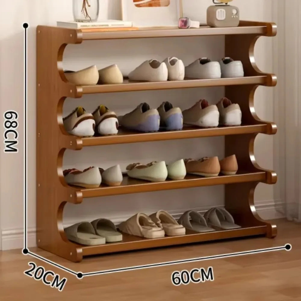 simple and space-saving indoor shoe rack - vue 10 sur 20