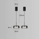 Modern and elegant LED chandelier for indoor decoration