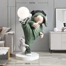 Modern astronaut desk lamp decorative resin sculpture