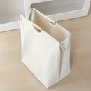large capacity foldable storage basket with handle
