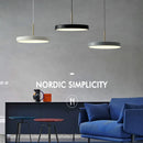 Minimalist metal pendant light from northern Europe