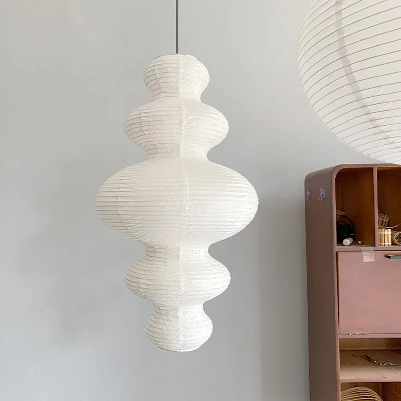 Japanese paper loft pendant noguchi nordic style