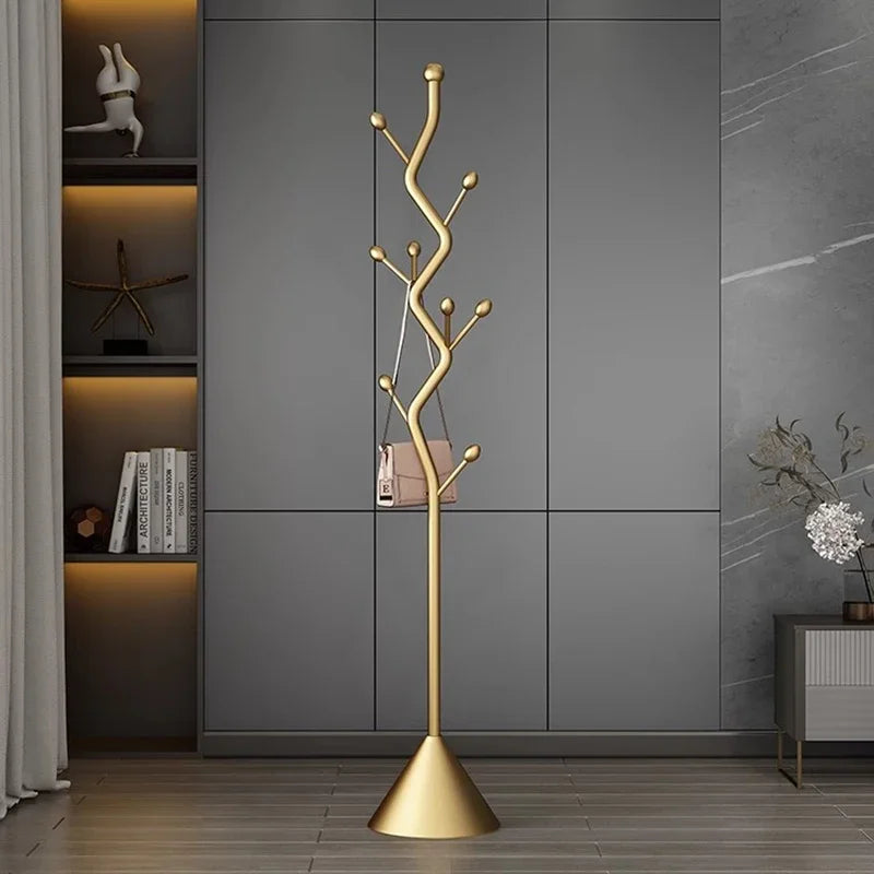minimalist vintage nordic foldable coat rack in italian luxury