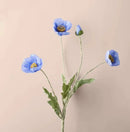 Artificial poppy flowers for weddings and home decoration